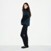 TEDDY OVERSIZED HALV GLIDELÅSGENSER