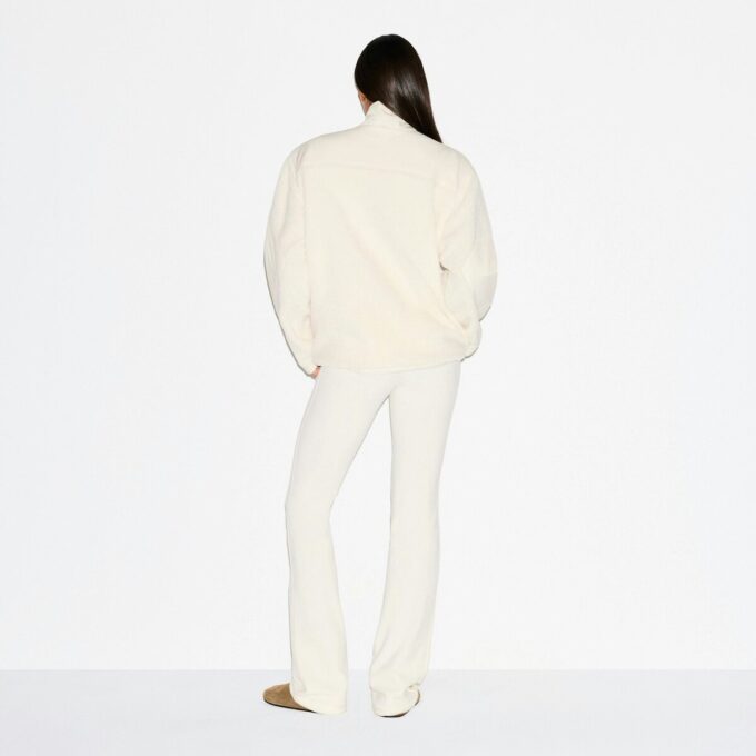 TEDDY OVERSIZED HALV GLIDELÅSGENSER TEDDY OVERSIZED HALV GLIDELÅSGENSER