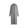 TEKSTURERT STRIKKET LANG CARDIGAN