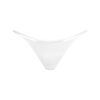 TRANSPARENT BOMULL MED RIBBEDE STRING