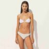 TRANSPARENT BOMULL TRANSPARENT RIBBELT LAV TALJET HIPSTER