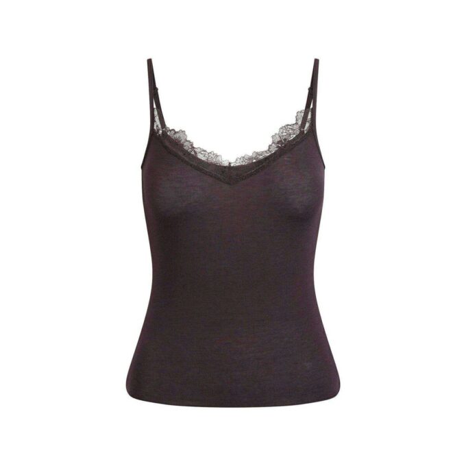 TRANSPARENT MODAL BLONDE CAMI