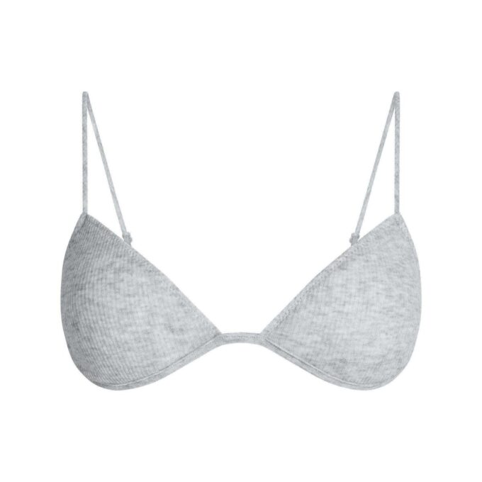 TRANSPARENT RIBBE-TRØY MED TRIANGLE-FIT