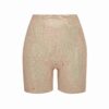 TRANSPARENT SKULPT SHORTS MED LAV RYGG