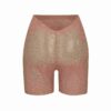 TRANSPARENT SKULPT SHORTS MED LAV RYGG