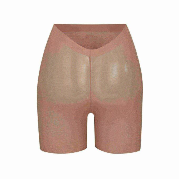 TRANSPARENT SKULPT SHORTS MED LAV RYGG