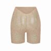TRANSPARENT SKULPT SHORTS MED LAV RYGG