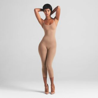 TRANSPARENT SØMLØS CATSUIT