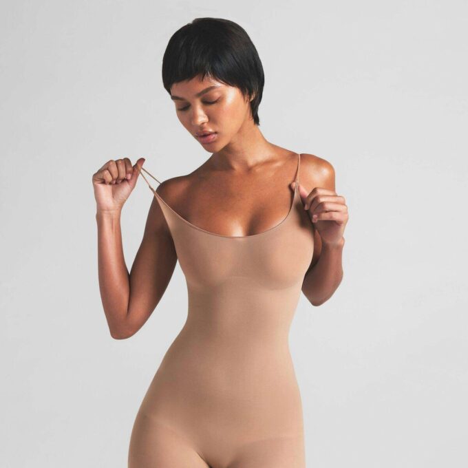 TRANSPARENT SØMLØS CATSUIT