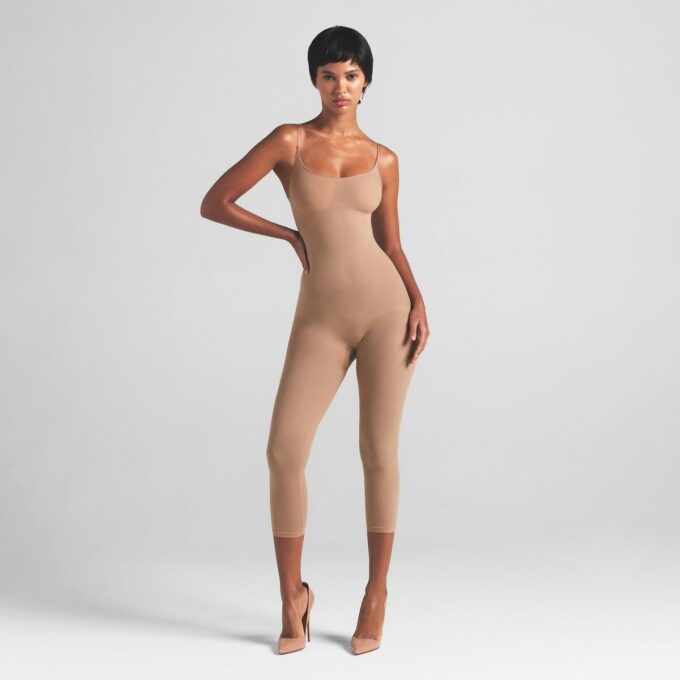 TRANSPARENT SØMLØS CATSUIT