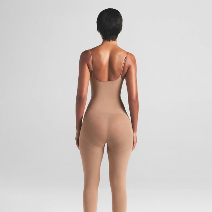 TRANSPARENT SØMLØS CATSUIT