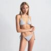 TRIANGEL-BRALETTE MED RASINSTRIKK