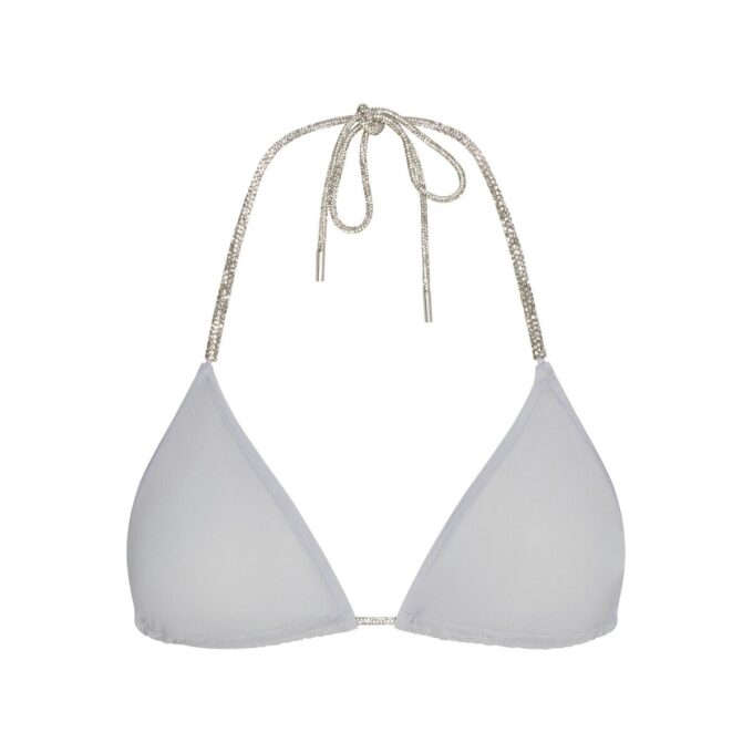 TRIANGEL-BRALETTE MED RASINSTRIKK