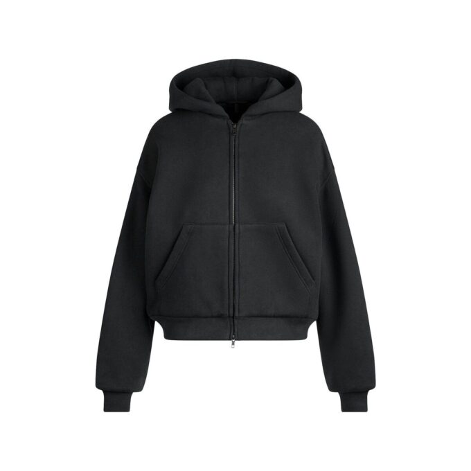 TYGG FLEECE BOXY GLIDELÅS-HETTEGENSER