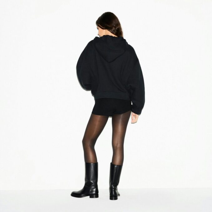TYGG FLEECE BOXY GLIDELÅS-HETTEGENSER