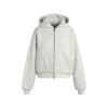 TYGG FLEECE BOXY GLIDELÅS-HETTEGENSER