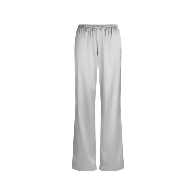 TYGG SATIN BUKSE MED VIDE BEN