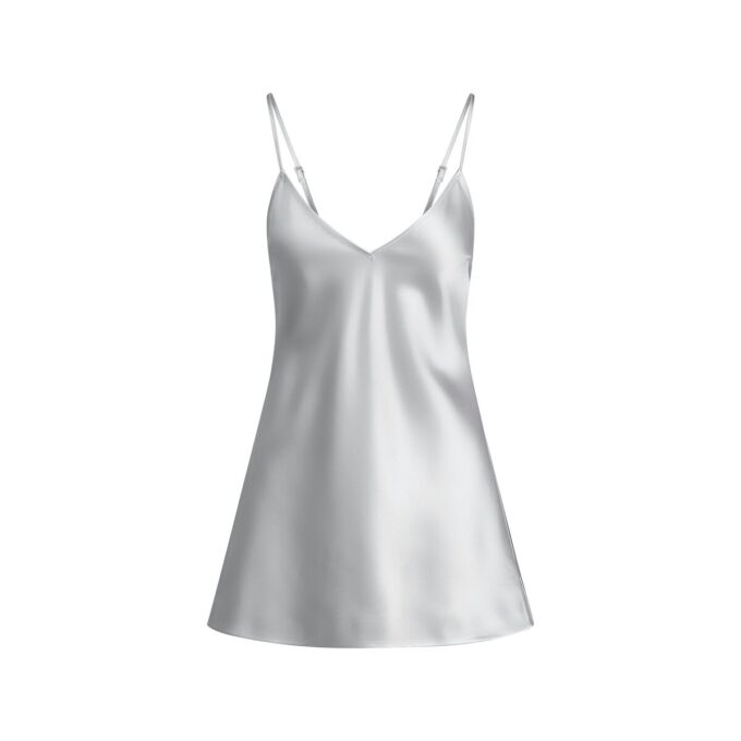 TYGG SATIN CAMI MINI KJOLE