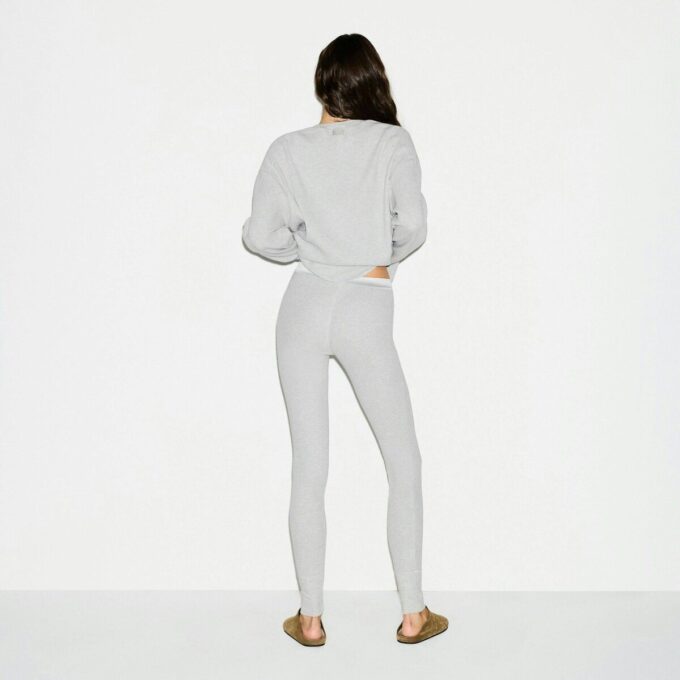 TYKKE VAFFELKNAPPER FORAN-LEGGINGS