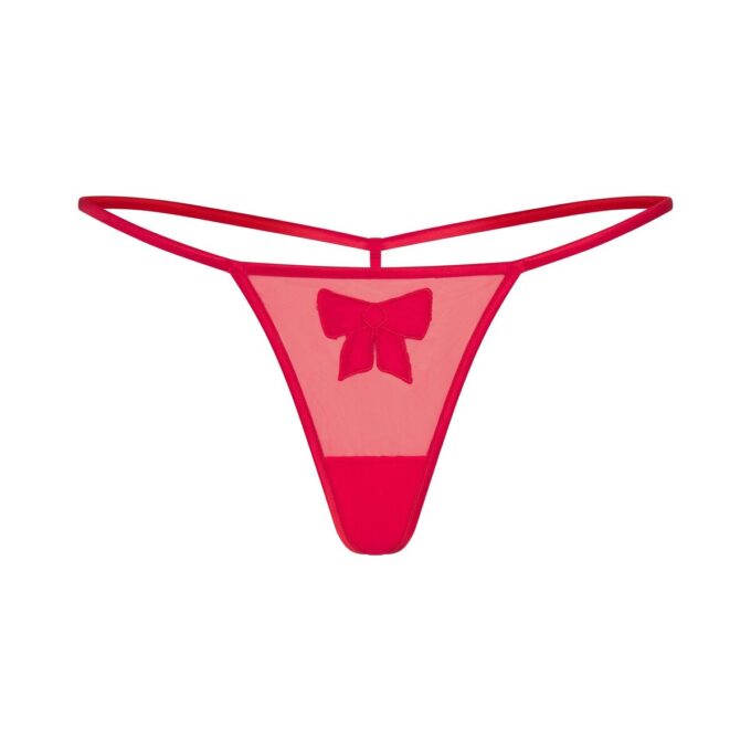 TYLL SNØRING THONG