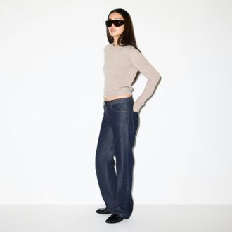 ULL-KASHMIR GENSER MED RUNNECK-HALS