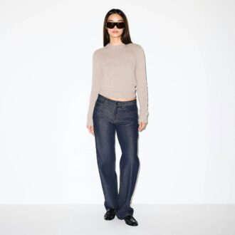 ULL-KASHMIR GENSER MED RUNNECK-HALS