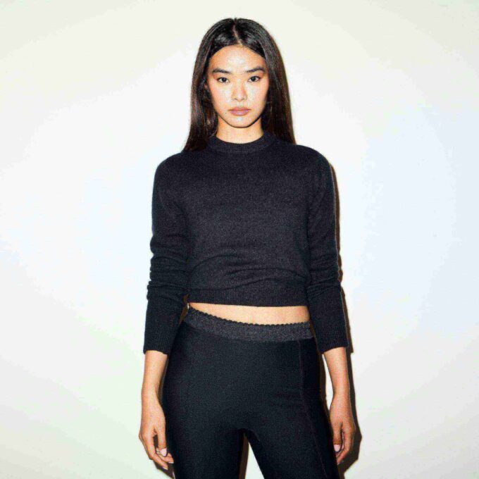 ULL-KASHMIR GENSER MED RUNNECK-HALS