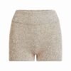 ULL OG KASJMIR MED FOLD-OVER-SHORT