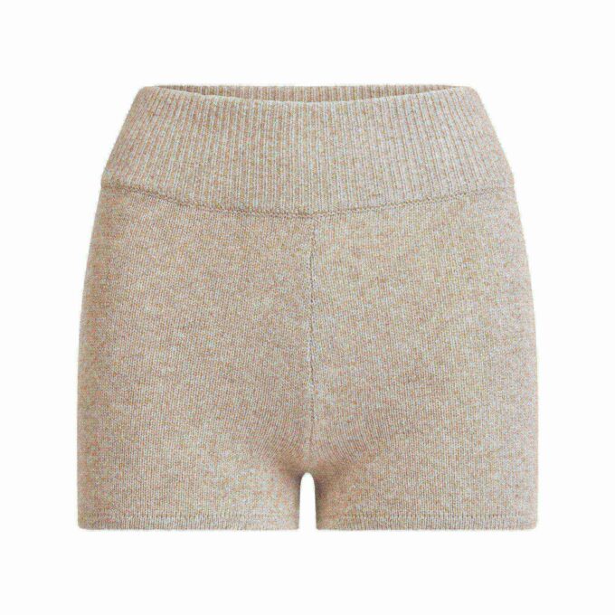 ULL OG KASJMIR MED FOLD-OVER-SHORT