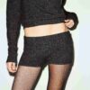 ULL OG KASJMIR MED FOLD-OVER-SHORT