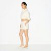 UTENDØRS FLEECE CROPPED 3/4 ERME JAKKE