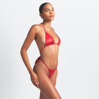 VEVET GLANS SKIMPY BOW TEDDY