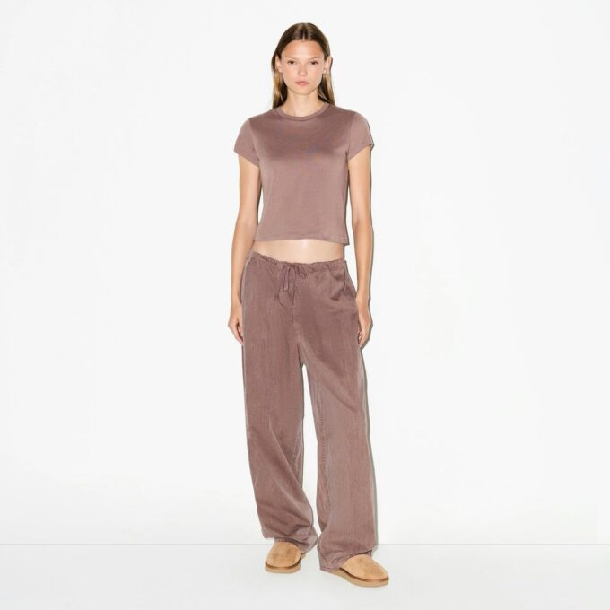VEVET LOUNGE OVERSIZED BUKSE
