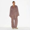 VEVET LOUNGE OVERSIZED OMSLAGSTOP