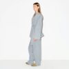 VEVET LOUNGE OVERSIZED OMSLAGSTOP