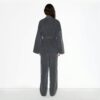VEVET LOUNGE OVERSIZED OMSLAGSTOP