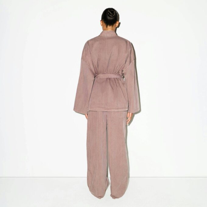 VEVET LOUNGE OVERSIZED OMSLAGSTOP
