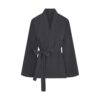 VEVET LOUNGE OVERSIZED OMSLAGSTOP