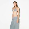 VEVET LOUNGE TRIANGLE BRALETTE