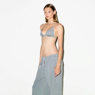 VEVET LOUNGE TRIANGLE BRALETTE